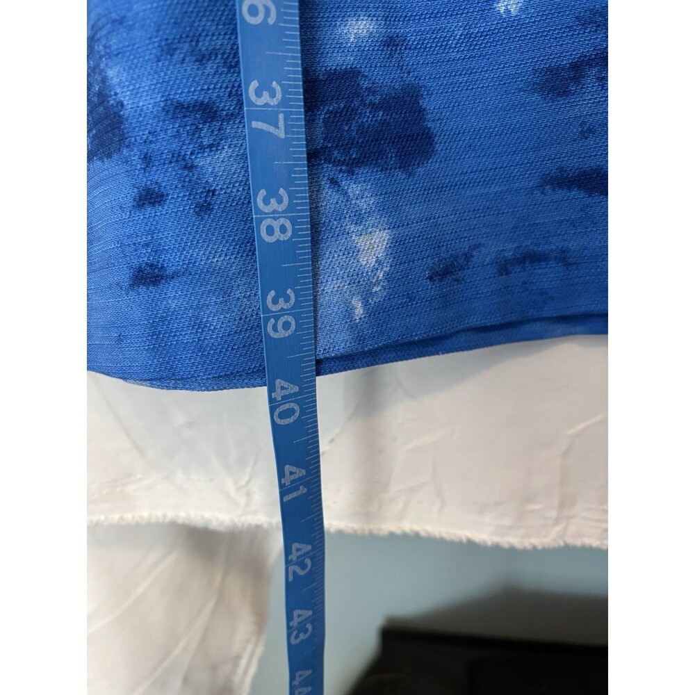 NWT Rafaella Weekend Seaside Village Summer Dress Yacht Blue Women's 16 - Picture 7 of 9